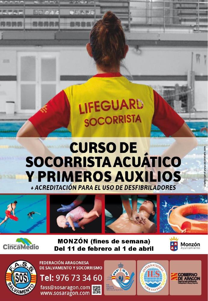 Imagen Curso de socorrista en Monzón
