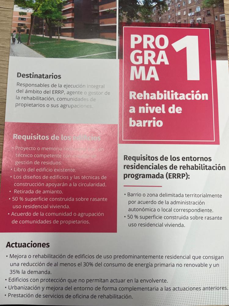 Imagen Subvenciones Rehabilitación de Edificios