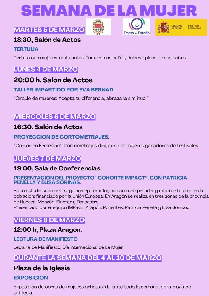 Imagen Semana de la Mujer