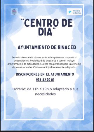 Imagen "CENTRO DE DÍA", AYUNTAMIENTO DE BINACED