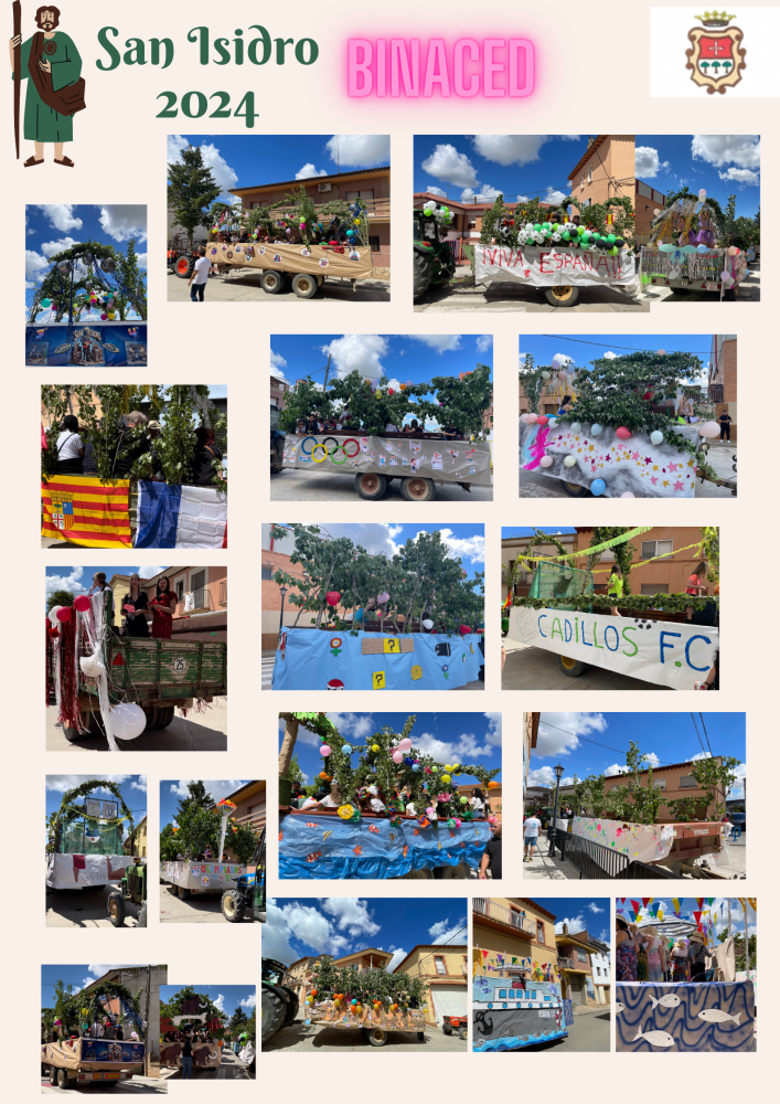 Imagen Carrozas de San Isidro 2024 en Binaced.