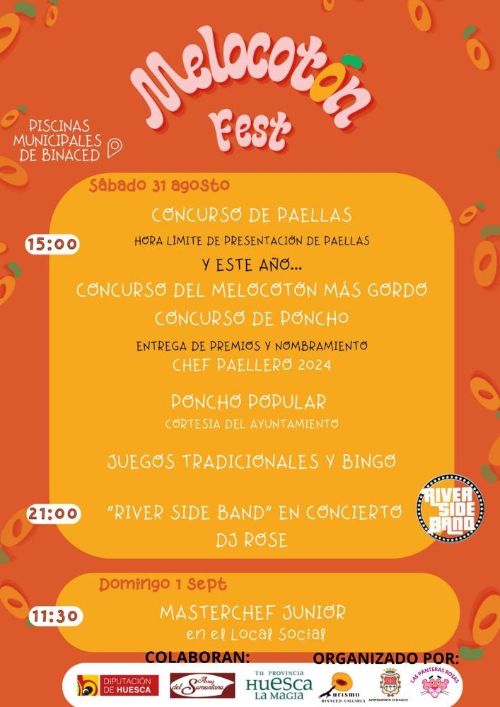 Imagen “Melocotón Fest”, 31 de agosto y 1 de septiembre