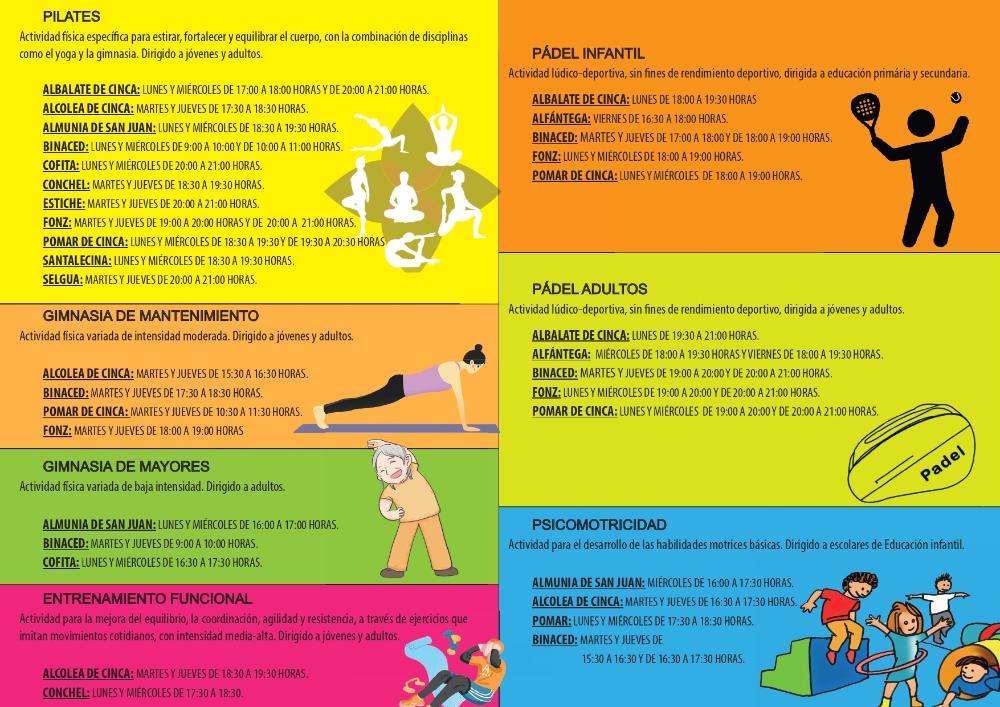 Imagen Actividades Deportivas de Comarca del Cinca Medio
