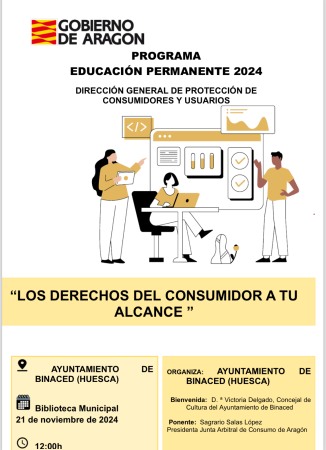 Imagen Charla: “Los derechos del consumidor a tu alcance