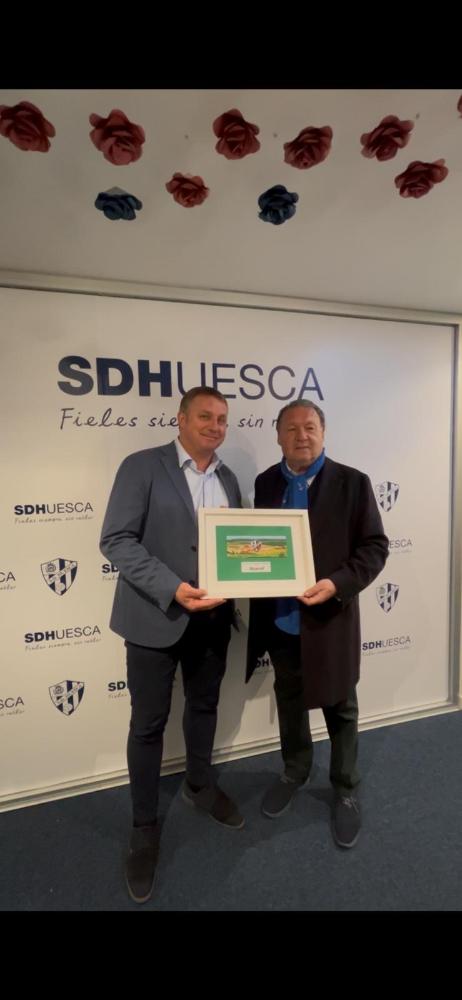Imagen Binaced, pueblo invitado en el partido S.D. Huesca- Malaga. 14 de abril de 2025