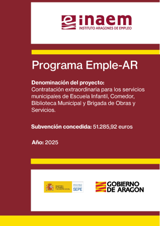 Imagen El INAEM subvenciona la contratación de tres personas desempleadas para...